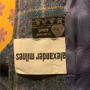 Pure wool vintage blazer - never worn